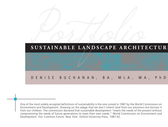 Landscape Architecture Portfolio