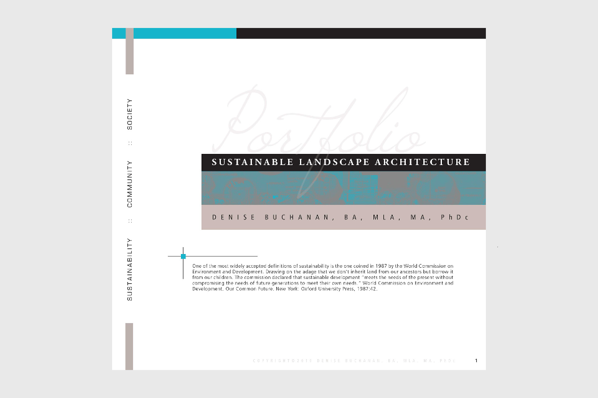 Landscape Architecture Portfolio